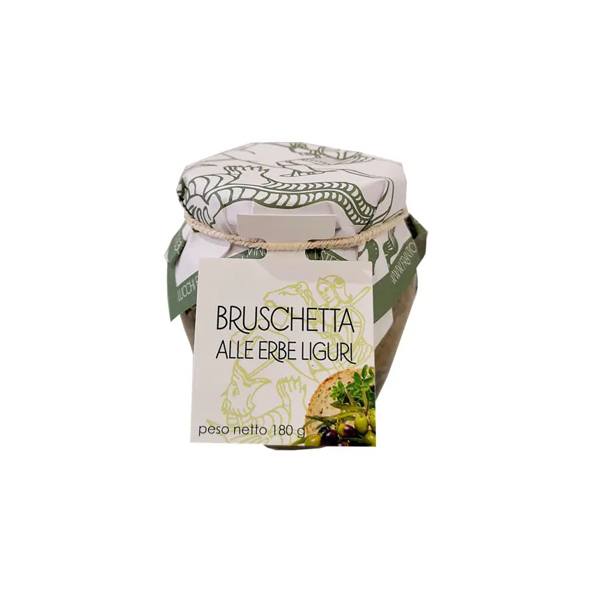 Bruschetta erbe liguri