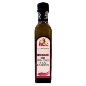Condimento al peperoncino e olio EVO 98%