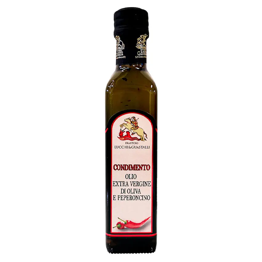 Condimento al peperoncino e olio EVO 98%
