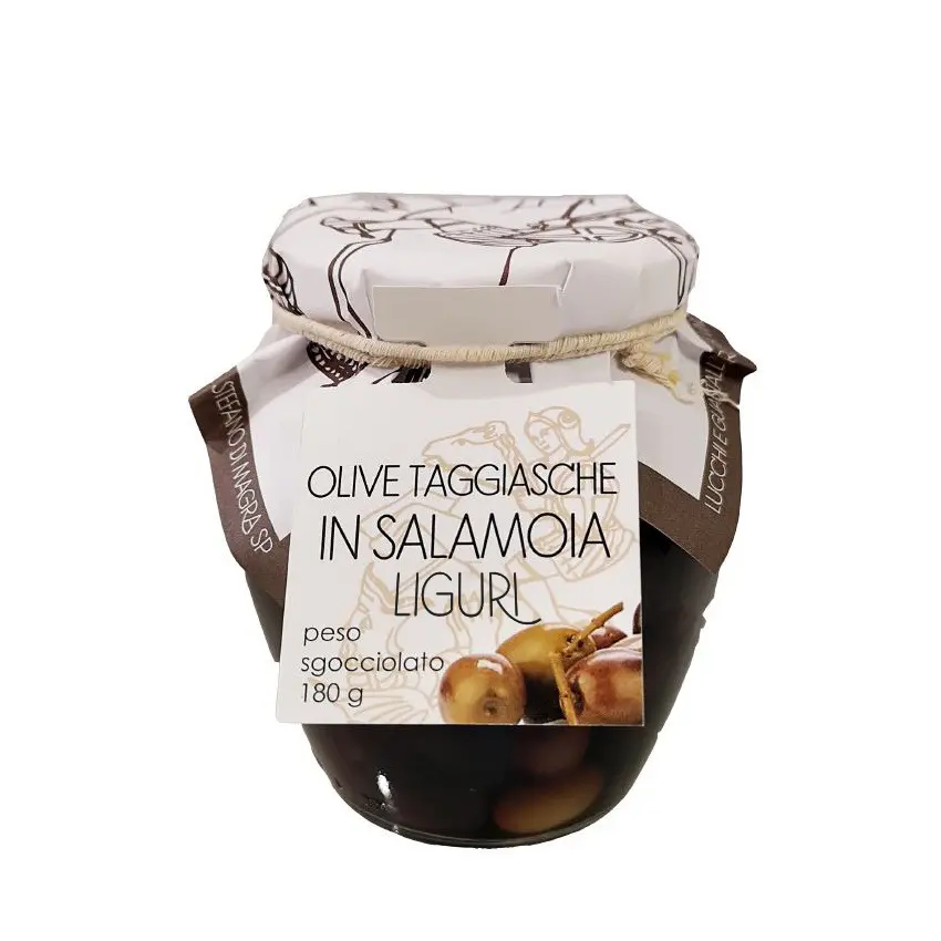 Olive Taggiasche liguri in salamoia