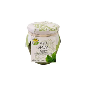 Pesto senza aglio con basilico genovese DOP